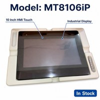 Écran tactile HMI MT8106iP 10 pouces, interface homme-machine, affichage industriel pour la surveillance et le contrôle des PLC