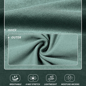 Short de survêtement pour hommes avec étiquette personnalisée pour le streetwear d'été Production en vrac de coton doux - Product Image 5