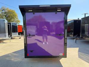 Remorques de transport 2025 Nouveau design Rock Solid Cargo 8.5x16 10k Remorque fermée pour entrepreneurs 200kg Charge utile maximale - Product Image 4