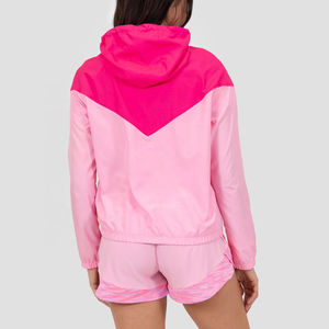 Veste de survêtement personnalisée à fermeture éclair motivante pour femmes coupe-vent d'hiver solide et écologique avec capuche baggy survêtements légers - Product Image 2