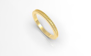Bague en argent sterling 925 plaqué or rose pour femme, bijoux classiques pour mariage et anniversaire - Product Image 4