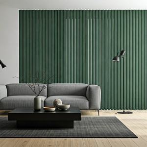 Practical Easy Clean Vertical Blinds Built-in Polyester <b>Window</b> <b>Covering</b> Solution - Product Image 4