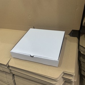 Venta al por mayor personalizada impresión corrugado Pizza caja de embalaje de papel Kraft Pizza caja el precio más barato de Vietnam - Product Image 2
