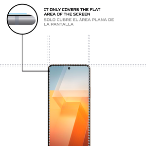 ANTISHOCK Screen <b>Protector</b> for Vivo IQOO Z7 5G V2270A High-Density Clear Shield for Optimal Display Protection - Product Image 4