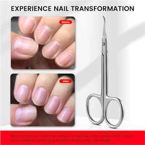 กรรไกรตัดหนังที่ตัดหนังกำพร้าปลายแหลมพิเศษตัดเล็บที่ตายแล้วมีความแม่นยำสูง - Product Image 2