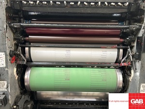 Cheap Heidelbergg GTO 52 Offset Printing <b>Machine</b> ONE Colour GTO 52 with numbering & perforation Made in Germany - Product Image 5