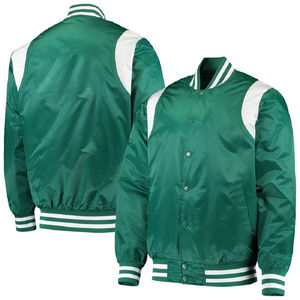 Prix de gros personnalisé Blousons bombardiers de baseball pour hommes haute couture personnalisés Veste d'extérieur au design letterman - Product Image 4