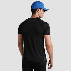 เสื้อยืด Advantage สีดำ โพลีเอสเตอร์ 100% ปักลายตามสั่ง พิมพ์ซิลค์สกรีน เนื้อผ้าเจอร์ซีย์หนาและอัดแน่น 240 กรัม - Product Image 2