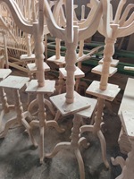 Pieds de meubles en bois massif pour chaise canapé Table pieds de remplacement en bois écologique usine au Vietnam prix bon marché 2025