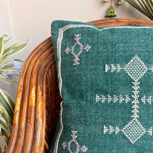 Sabra housse de coussin Vintage taie d'oreiller décorative décoration de la maison de haute qualité à la main coton coloré Sabra housse de coussin - Product Image 1