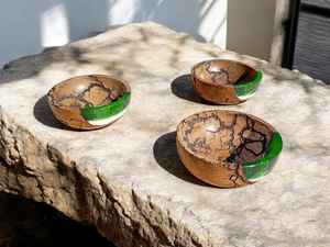 Tazón de Servir Moderno de Madera y Resina Pulida, Estilo Americano, para Bodas, Hogar, Ecológico, de la Mejor Calidad - Product Image 5