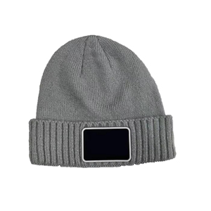Bonnets Unisexe 100 _ Acrylique Hiver Tricoté Chapeaux Logo Personnalisé Numérique Chaud Skully Bonnet Haute Qualité Cuffed Design Process Impex - Product Image 4