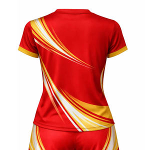 Uniformes de Voleibol Personalizados de Alta Calidad, Conjuntos Impresos 100% Poliéster, Fabricante de Kits Personalizados de Cuerpo Completo - Product Image 6