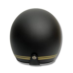 Nuevo Casco Abierto Retro de Alta Calidad CRX Bogo-X ABS Negro Mate |   Visera Ligera Personalizable con Certificación SNI - Product Image 3