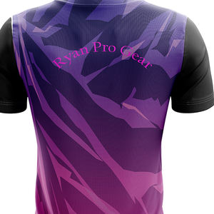 T-shirt de performance pour hommes Tissu léger Séchage rapide Design personnalisé Parfait pour le sport et le fitness Matériau respirant et doux - Product Image 6