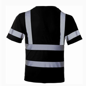 T-shirts de sécurité pour hommes Vente en gros Chemise pour homme personnalisable Chemise de sécurité à manches courtes Service OEM disponible - Product Image 4