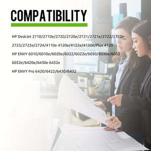 Cartucho de Tinta Remanufacturado de Alto Rendimiento 305XL Compatible con HP DeskJet 2700 2710 2720 2722 DeskJet Plus 4100 Incluye Chip - Product Image 2