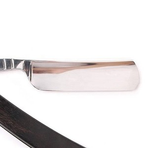 Navaja de Afeitar de Acero Inoxidable de Alta Calidad con Mango Personalizado, Hoja Única, No Desechable, para Barbería y Salón de Belleza, OEM Privado - Product Image 4