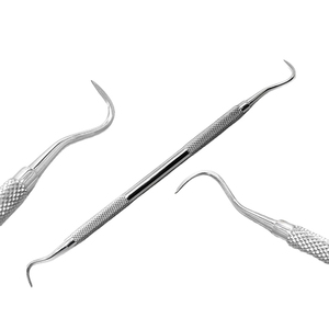 Sonda dental OEM al por mayor para limpieza de dientes, instrumentos orales manuales esenciales para higiene del dentista, sonda exploradora de acero - Product Image 5