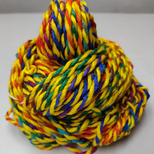 เส้นด้ายหลายชั้นสำหรับทำมือปั่นถัก100% สำหรับทำเครื่องประดับถักโครเชต์ - Product Image 2