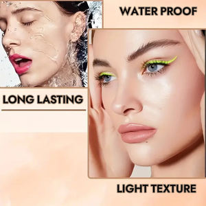 हल्के मध्यम गहरे रंग के रंग 20 सनब्लॉक लिक्विड फाउंडेशन फेस मेकअप लंबे-पहनने वाले कवरेज गैर-चिकना बेस फाउंडेशन - Product Image 4