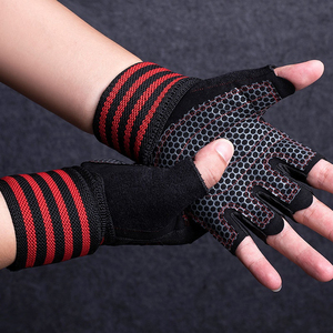 Hombres de alta calidad gran oferta protección completa Palma muñequera guantes de levantamiento de pesas guantes de entrenamiento para hombres nuevo diseño 2025 - Product Image 5