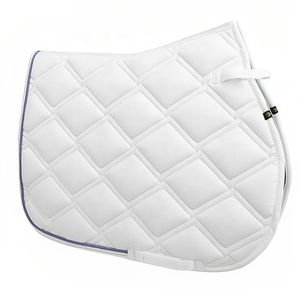 Gran oferta en almohadilla de sillín de uso General de diamante trenzado ecuestre de color personalizado, almohadillas de sillín de uso General para equitación - Product Image 5