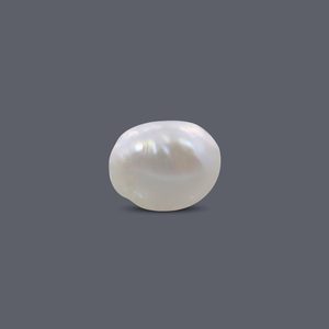 Perles de Basra 3,41 carats, naturelles, blanches et roses, en forme de riz, baroques d'eau douce, perles en vrac pour bijoux, trou personnalisé - Product Image 2