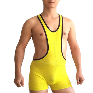 Les uniformes professionnels durables et confortables d'haltérophilie avec personnalisent des maillots de lutte de conception pour le garçon - Product Image 1