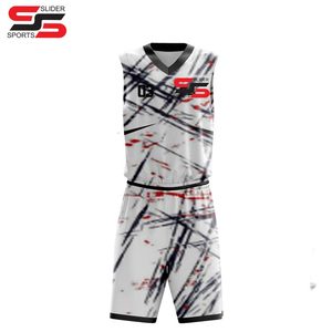 Camiseta de baloncesto sublimada Diseño personalizado Color Azul Uniformes de baloncesto - Product Image 3