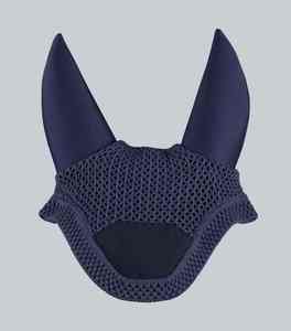 Custom horse ear <b>bonnet</b> premium crochet lightweight breathable washable fly veil equestrian riding accessory made in Pakistan - Product Image 4