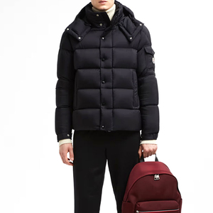 Veste matelassée en coton et polyester coupe-vent tendance pour homme pour l'hiver - Product Image 1