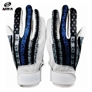 Fabricantes de guantes de bateo de béisbol personalizados para niños jóvenes hombres entrenamiento guantes de bateo de softbol guantes de béisbol y softbol de cuero - Product Image 1