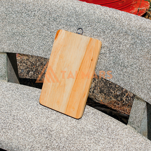 Tabla de cortar de madera gruesa Taimars para carne segura, frutas, verduras, hierbas, preparación con superficie antideslizante hecha de bambú - Product Image 6