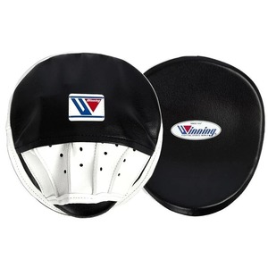 นวมต่อยมวยแบบปรับโฟกัสได้สีขาวและดำถุงมือฝึกมวยแบบปรับแต่งได้ - Product Image 4