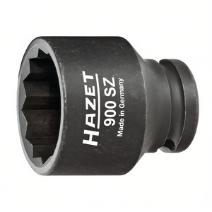 Hazet 1/2'' 12-Point Square <b>Socket</b> with Traction Profile and Borehole - Product Image 2