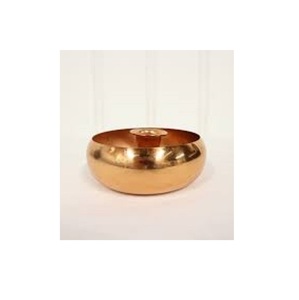 Pot de bougie en métal de conception standard vases de bougie de couleur or pour la décoration de table de maison et de mariage en vrac fait à la main - Product Image 6