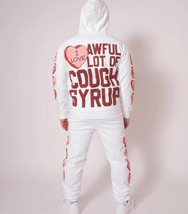 Survêtement de football pour hommes en gros séchage rapide 100% veste en coton équipement de jogging d'hiver à fermeture éclair en grande taille imprimé - Product Image 2