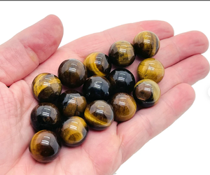 Piedra Natural de ojo de tigre, Bola de ojo de tigre, ágata, la mejor calidad, gran oferta, pedido a granel - Product Image 2