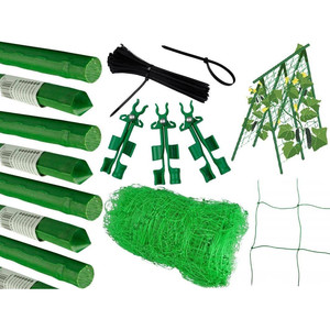 <b>Garden</b> plant support with <b>mesh</b> netting, 180cm <b>garden</b> stand - Product Image 1