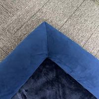 Lit pour chien et chat personnalisé, écologique, en forme de canapé, avec rembourrage en éponge pour un sommeil profond, amovible, lavable, rectangulaire, épais, tapis chaud, niche pour chien