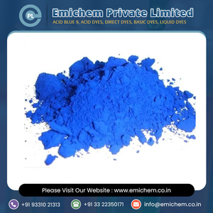 สีย้อมอิงค์เจ็ทที่เหนือกว่าขายส่งสีน้ำเงินสดใส FCF (Acid Blue-9) CAS No. 3844-45-9สำหรับโซลูชั่นการพิมพ์ที่สดใส - Product Image 4