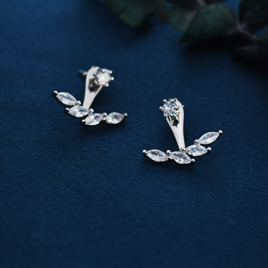 Pendiente de diamante cultivado en laboratorio con forma de marquesa de plata 925 único, regalos diarios elegantes para mujeres, celebraciones y regalos para mujer - Product Image 4