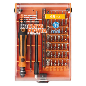 Viti per smartphone/PC/fotocamera in set da 45 pezzi - Product Image 1
