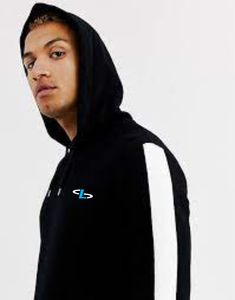 Sudadera con capucha gráfica de moda para hombres y mujeres, atuendo informal de patrón sólido para parejas de talla grande para la temporada de invierno - Product Image 3