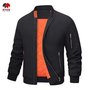 Chaquetas de bombardero personalizadas al por mayor Tallas grandes y opciones de varios colores - Product Image 6