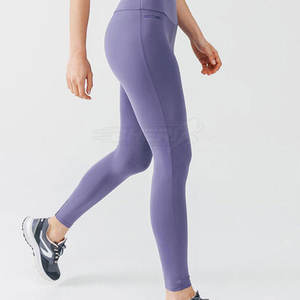 Women's Casual Breathable Yoga <b>Leggings</b> with Elastic Waist Spandex/Cotton Material Made in Pakistan for Gym Use - Product Image 4