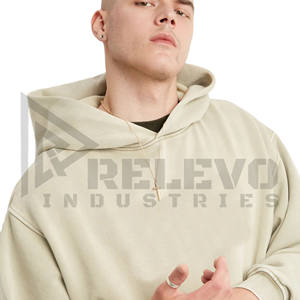 เสื้อมีฮู้ดสำหรับผู้ชายผ้าคอตตอน100% ระบายอากาศได้ดีมีฮู้ดสำหรับผู้ชายผ้าเปียกเปียกเปียกแห้งเร็วแบบเรียบ - Product Image 2