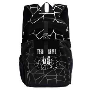 Sac à dos d'équipe de sublimation sportive, souple, pliable, logo personnalisé, couleur personnalisée pour l'école, le tournoi, les voyages d'équipe, durable, Cordura - Product Image 6