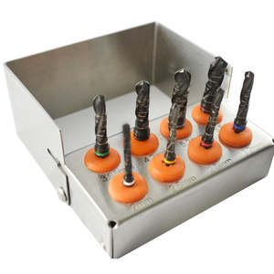 Kit de perceuse d'implant dentaire 8 pièces approvisionnement direct d'usine vente chaude à bas quantité minimale de commande Kit de perceuse d'implant dentaire certifié CE Mahersi - Product Image 2